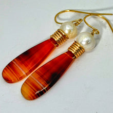 Banded Agate Earrings