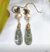 Moss Agate Earrings