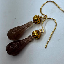 Strawberry Quartz Earrings