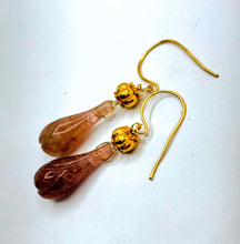 Strawberry Quartz Earrings