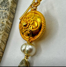 Petrified Fossil Earrings