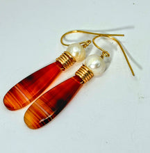 Banded Agate Earrings