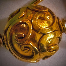 Vermeil and Fluorite Earrings