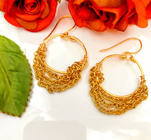 Chain Hoop Earrings