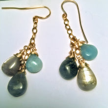 Larimar Earrings