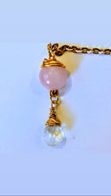 Rose quartz and Ametrine Necklace