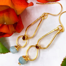 Larimar Earrings