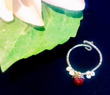 Carnelian Sterling Silver Ring