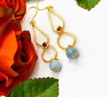 Larimar Earrings