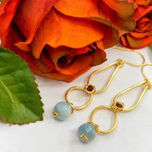 Larimar Earrings