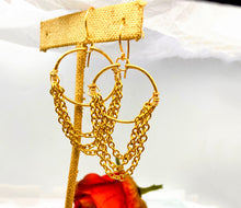 Chain Hoop Earrings