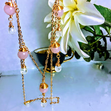 Rose quartz and Ametrine Necklace