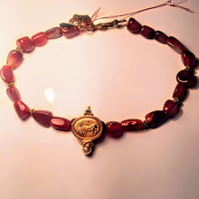 Carnelian Intaglio Necklace