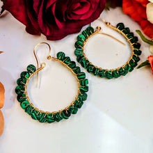Malachite Hoops