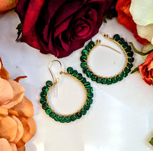 Malachite Hoops