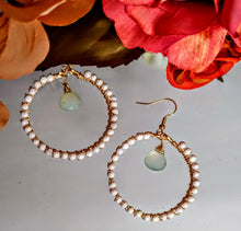 Howlite Hoops