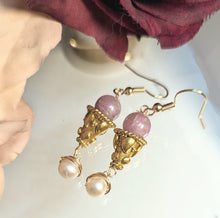 Sunstone Earrings