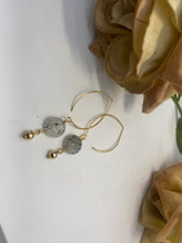 Rutilated Quartz Earrings
