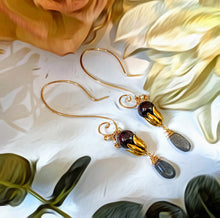 Garnet Earrings