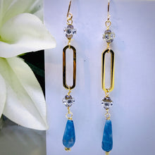 Art Deco Revival Turquoise Earrings