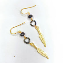 Garnet Boho Earrings