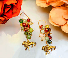 Lion Agate Earrings