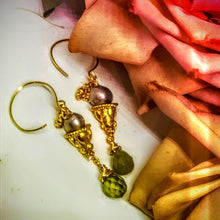 Peridot Briolette Earrings
