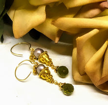 Peridot Briolette Earrings