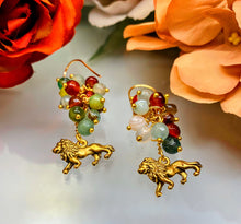 Lion Agate Earrings