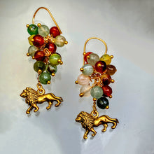 Lion Agate Earrings