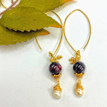 Garnet Earrings