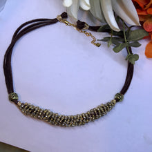 Champagne Crystal Necklace