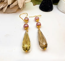 Sunstone Earrings