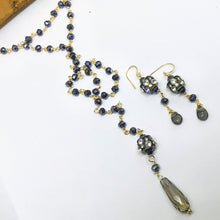 Jet and Smoky Quartz Set