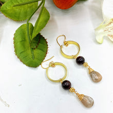 Garnet Earrings