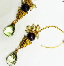 Garnet Earrings