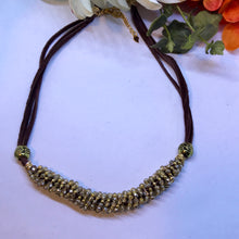 Champagne Crystal Necklace
