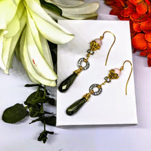 Pink Opal Earrings