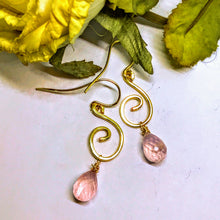 Rose Quartz Earrings