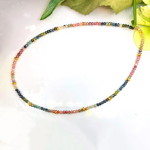 Rainbow Tourmaline Necklace