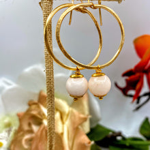 Angel Skin Coral Earrings