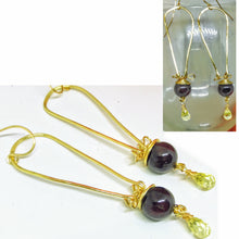 Garnet and Lemon Zirconia