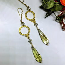 Quartz and Crystal Earrings