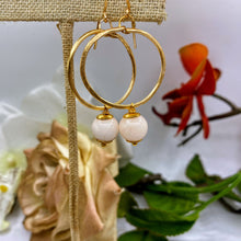 Angel Skin Coral Earrings