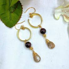 Garnet Earrings
