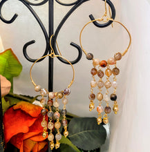 Lace Agate Earrings