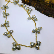 Grey Pearl Necklace