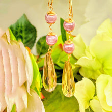 Sunstone Earrings