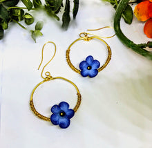 Pansy Earrings