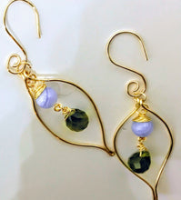 Blue Lace Agate Earrings
